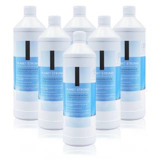 6x Hände- und Flächendesinfektionsmittel Konzentrat Planet Strong Rundflasche 1 L